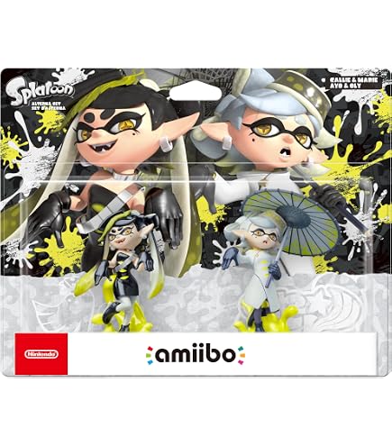 Nintendo Games Amiibo Splatoon Series 3-Pack : Amazon.co.uk: Toys